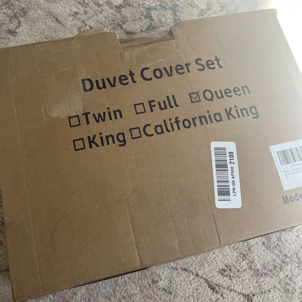 Ultra Soft Floral Duvet Cover Queen Size, Printed Bedding Set 3 Pieces,
